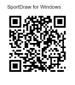 SportDraw QR code